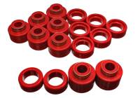 Energy Suspension - Energy Suspension Chevy Xtra Cab 2&4Wd Body Mts - Red - Image 3