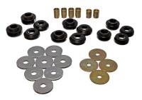 Energy Suspension - Energy Suspension 75-79 Chevrolet Nova / Chevy II Black Body Mount Set - Image 1