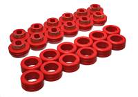 Energy Suspension - Energy Suspension Gm Body Mount Set - Red - Image 3