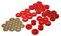 Energy Suspension - Energy Suspension Chevrolet 4 door Red Body Mounts (Recommended for Police/Taxi/Race) - Image 1