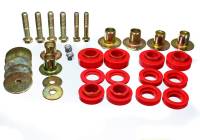 Energy Suspension - Energy Suspension Firebird Body Mount Set - Red - Image 1