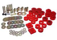 Energy Suspension - Energy Suspension 68-72 Oldsmobile Cutlass Red Body Mount Set - Image 1