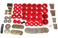 Energy Suspension - Energy Suspension 68-70 Chevrolet Biscayne/Bel Air/Caprice/Impala Body Mount Set w/ Hardware - Red - Image 2