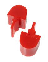 Energy Suspension - Energy Suspension GM Pull Thru Style Red Bump Stop Set - Image 1