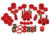 Energy Suspension - Energy Suspension 80-96 Ford F150 Std/Extra Cab Pickup Red Hyper-Flex Master Bushing Set - Image 3