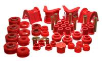 Energy Suspension - Energy Suspension 73-79 Ford F-150 Pickup 4WD Red Hyper-flex Master Bushing Set - Image 1