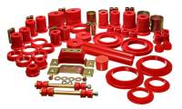 Energy Suspension - Energy Suspension 94-95 Ford Mustang Red Hyper-flex Master Bushing Set w/ V-8 - Image 2