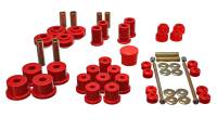 Energy Suspension - Energy Suspension 67-73 Ford Mustang Red Hyper-flex Master Bushing Set - Image 1