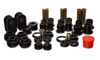 Energy Suspension - Energy Suspension 92-06 Ford E-250/E-350 Van 2WD Black Hyper-flex Master Bushing Set - Image 1