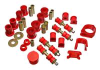 Energy Suspension - Energy Suspension 97-01 Ford Escort/ZX2 Red Hyper-flex Master Bushing Set - Image 3