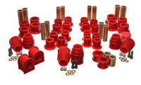 Energy Suspension - Energy Suspension 00-04 Ford Excursion 4WD Red Hyper-flex Master Bushing Set - Image 1