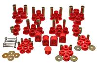 Energy Suspension - Energy Suspension 99-04 Ford F-250 4WD Superduty Red Hyper-flex Master Bushing Set - Image 1