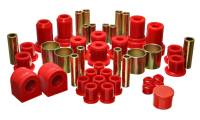 Energy Suspension - Energy Suspension 04-06 Ford F150 Pickup 2WD Red Hyper-flex Master Bushing Set - Image 1