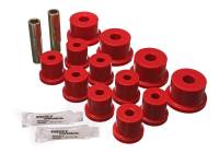 Energy Suspension - Energy Suspension 64-73 Ford Mustang Red Rear Leaf Spring Bushing Set - Image 1