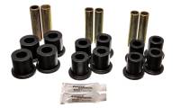 Energy Suspension Fd 4 Wd Frt Sprg Bush Set - Black