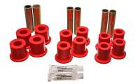 Energy Suspension - Energy Suspension Fd 4 Wd Frt Sprg Bush Set - Red - Image 2