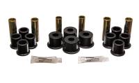 Energy Suspension - Energy Suspension 8/81-96 Ford F100/F150 2WD Black Rear Leaf Spring Bushing Set - Image 3