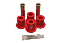 Energy Suspension Rr Spring Frame Shackle Kit - Red