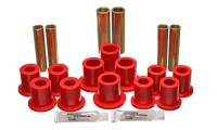 Energy Suspension - Energy Suspension Fd Rr Spring Bush Set Complete - Red - Image 2