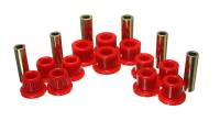 Energy Suspension - Energy Suspension 99-04 Ford F-350 2wd/F-250 SD 4wd/F-350 4wd Red Rear Leaf Spring Bushing Set - Image 1