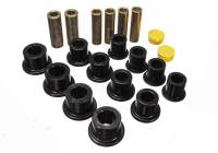 Energy Suspension - Energy Suspension 00-04 Ford Excursion 4WD / 99-04 F250/F350 4WD Black Front Leaf Spring Bushing Set - Image 2