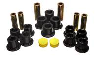 Energy Suspension - Energy Suspension Rear Leaf Spring Bushing Set - Black - Image 2