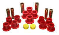 Energy Suspension - Energy Suspension Rear Leaf Spring Bushing Set - Red - Image 2