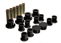 Energy Suspension - Energy Suspension 98-11 Ford Ranger Black Rear Leaf Spring Bushing Set - Image 1