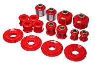 Energy Suspension - Energy Suspension 2015 Ford Mustang Rear Control Arm Bushing Set - Red - Image 3