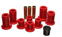 Energy Suspension - Energy Suspension Frt Control Arm Bushing Set - Red - Image 1