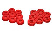 Energy Suspension - Energy Suspension Fd Bronco Body Mount Set - Red - Image 1