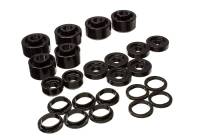 Energy Suspension - Energy Suspension 2005-07 Ford F-250/F-350 SD 2/4WD Reg Cab Body Mount Set - Black - Image 2