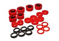 Energy Suspension - Energy Suspension 05-07 Ford F250/F350 2/4WD Red Body Mount Set - Image 2