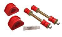 Energy Suspension - Energy Suspension 97-01 Expedition 4WD / 97-01 Navigator 4WD Red 33mm Front Sway Bar Bushing Set - Image 1