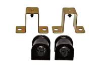 Energy Suspension - Energy Suspension 94-04 Ford Mustang Black 30mm Front Sway Bar Bushing Set-Reuse Outer Bracket - Image 2