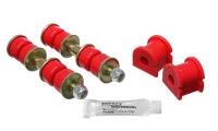 Energy Suspension - Energy Suspension 13Mm Rear Swaybar Bushing Set - Red - Image 1