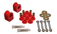 Energy Suspension - Energy Suspension 99-04 Ford F-250 4WD Red 30mm Rear Sway Bar Bushing Set - Image 2