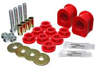 Energy Suspension - Energy Suspension 05-07 Ford Mustang Red Rear Sway Bar Frame Bushings (Must Reuse All Metal Parts) - Image 1