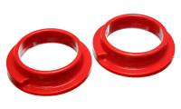 Energy Suspension - Energy Suspension 00-04 Ford Focus Red Rear Coil Spring Isolators - Image 1