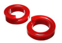 Energy Suspension - Energy Suspension 2005-07 Ford F-250/F-350 SD 2/4WD Front Coil Spring Isolator Set - Red - Image 1