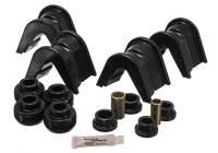 Energy Suspension - Energy Suspension 76-77 Ford Bronco/66-72 F-100/F-150 Blk 4 Deg Offset Complete 14 Pc C-Bushing Set - Image 1