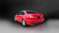 Corsa Performance - Corsa 2001-2006 BMW 325i/ci Convertible E46 Polished Sport Axle-Back Exhaust - Image 3