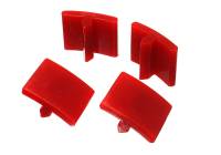 Energy Suspension - Energy Suspension 2005-07 Ford F-250/F-350 SD 2/4WD Rear Axle Bump Stop Set - Red - Image 1