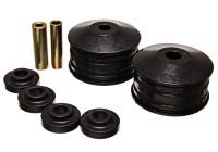 Energy Suspension - Energy Suspension 00-04 Mitsubishi Eclipse FWD (V6 engine only) Black Motor Mount Inserts (2 Torque - Image 1