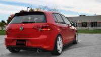 Corsa Performance - Corsa 2014-2016 Volkswagen GTI Mk7 Polished Sport 3.0in Cat-Back Dual Rear Exit - Image 2