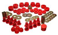 Energy Suspension - Energy Suspension 85-92 VW Golf/GTI/Jetta / 72-93 Dodge Ramcharger Red Hyper-flex Master Bushing Set - Image 1