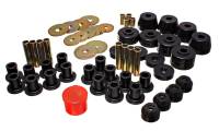 Energy Suspension - Energy Suspension 72-85 Dodge/Plymouth 1/2 & 3/4 Ton S/C Pickup Black Hyper-Flex Master Bushing Set - Image 1