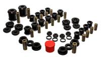 Energy Suspension - Energy Suspension 95-99 Mitsubishi Eclipse FWD/AWD Black Hyper-flex Master Bushing Set - Image 2