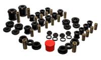 Energy Suspension - Energy Suspension 95-99 Mitsubishi Eclipse FWD/AWD Black Hyper-flex Master Bushing Set - Image 3