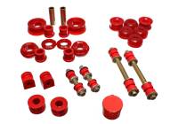 Energy Suspension - Energy Suspension 00-05 Dodge Neon FWD Red Hyper-flex Master Bushing Set - Image 1